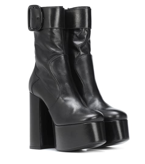 ysl boots|ysl platform boots.